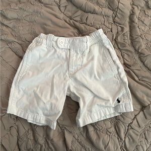 Ralph Lauren boys white shorts